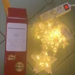 Wiszące Lampki Świąteczne 3m Z Gwiazdami 230V