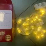 Wiszące Lampki Świąteczne 3m z Gwiazdami LED