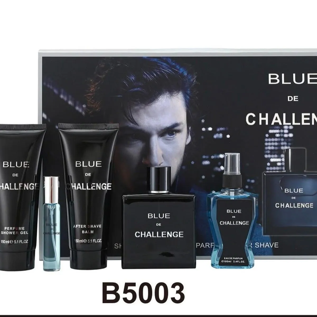 Zestaw Blue de Challenge dla mężczyzn B5003