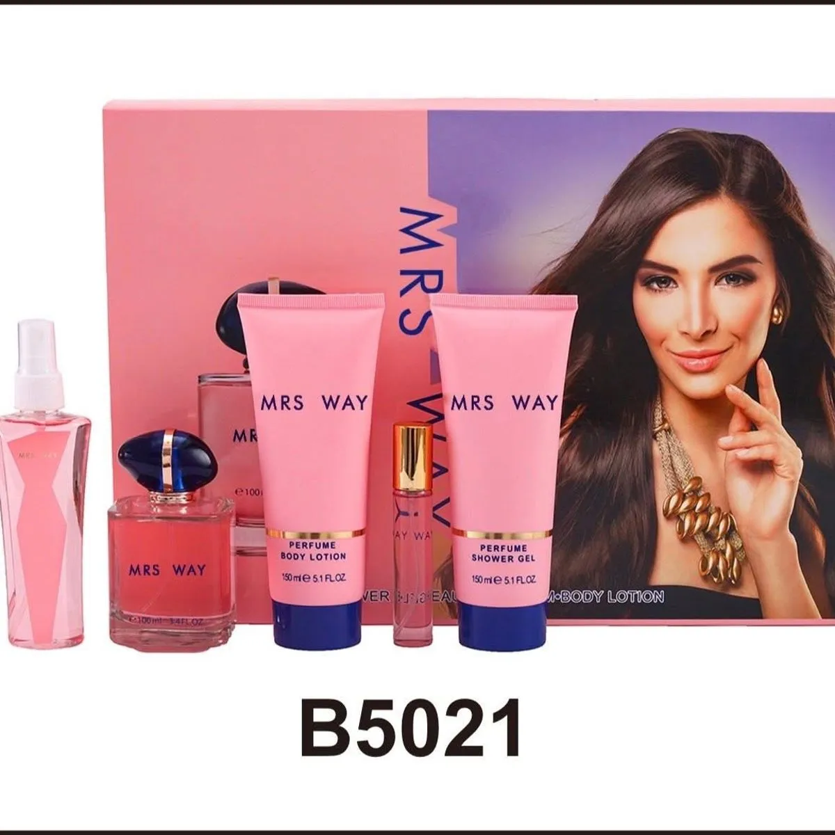 Zestaw kosmetyków Mrs Way B5021 perfumy + lotion