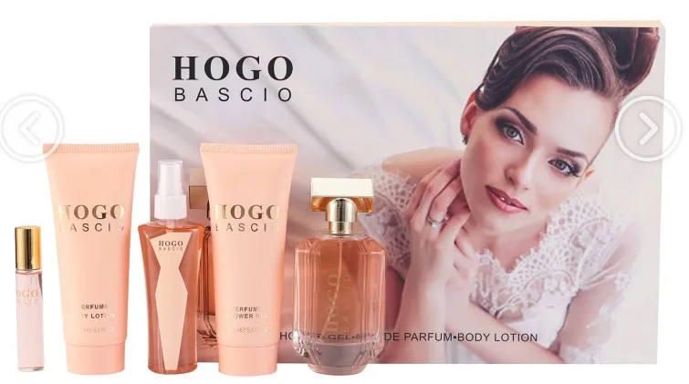 Zestaw kosmetyków Hogo Basc perfumy + lotion 6 szt