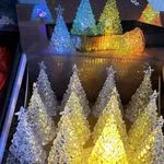 Lampka Choinka Kryształ LED Crystal Christmas Tree