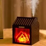Nawilżacz Powietrza Kominek z LED