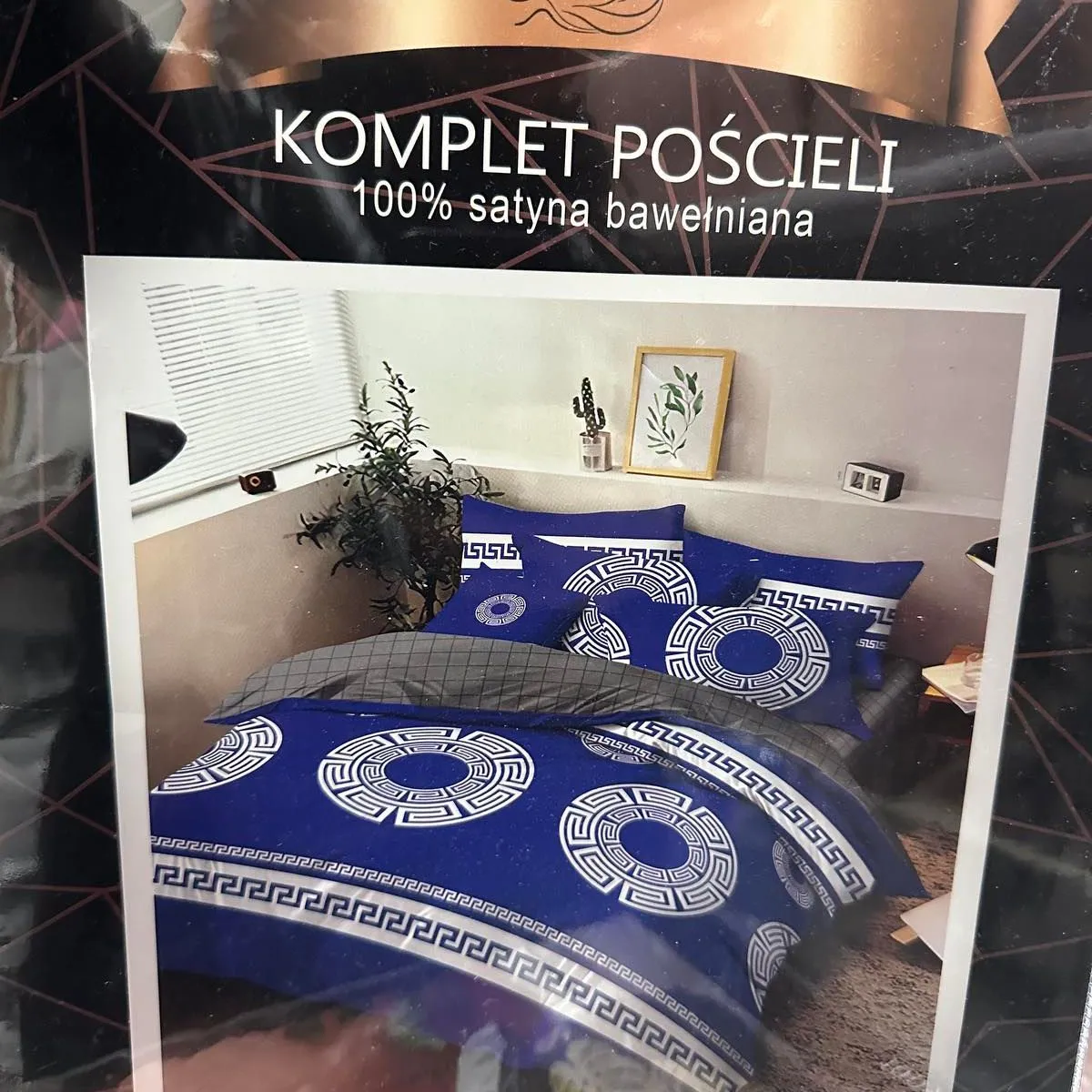 Komplet Pościeli 4CZ 160/200 Lona 100% bawełna