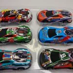 Zabawki Samochody Racing 6 szt w blistrze