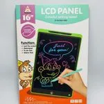 Zabawka Tablet LCD Panel 16" Kolorowy Ekran Pisanie