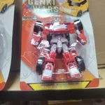 Genki Wars Robot czerwony transformujący 3+