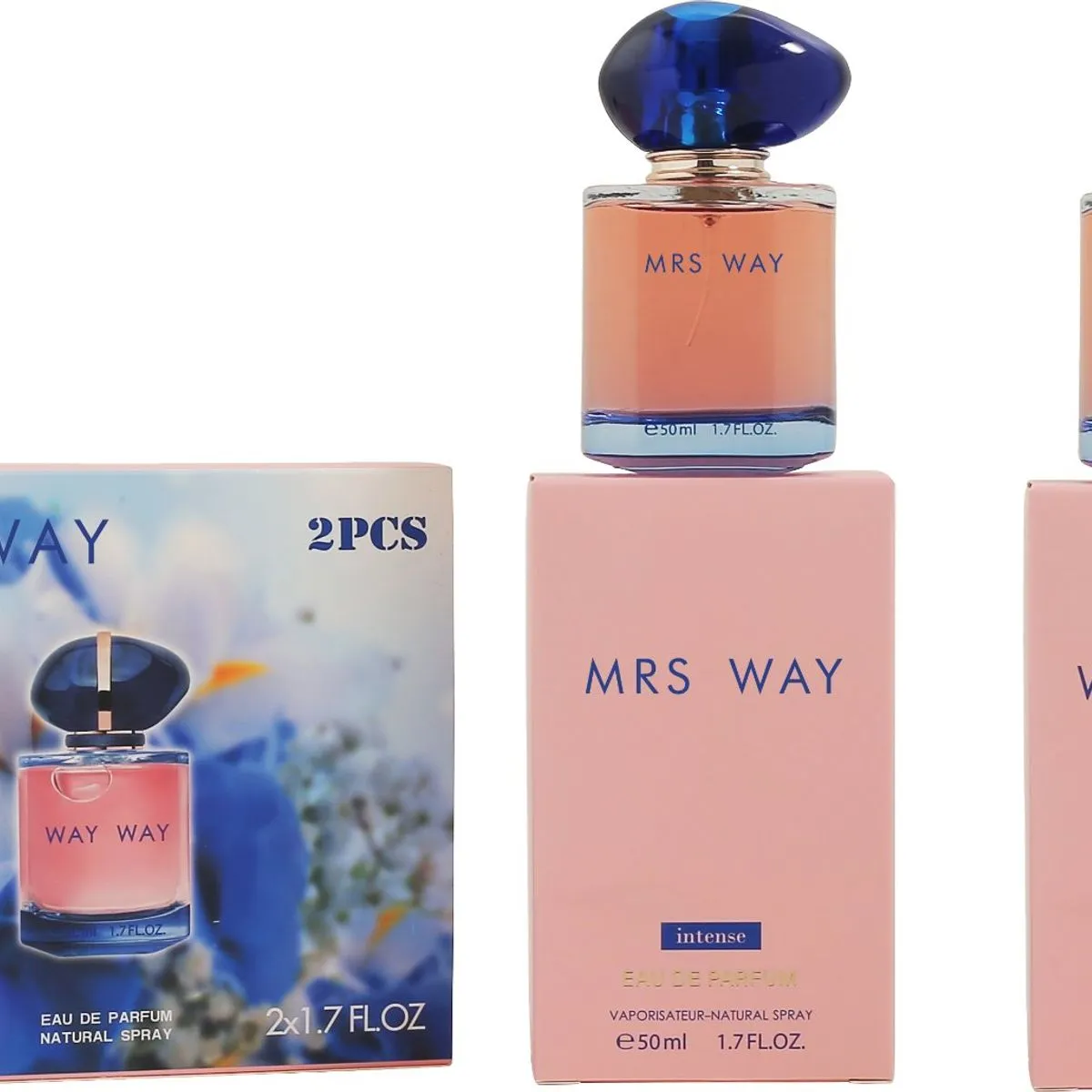 Zestaw Perfum Mrs Way 2x50ml Eau de Parfum Intense