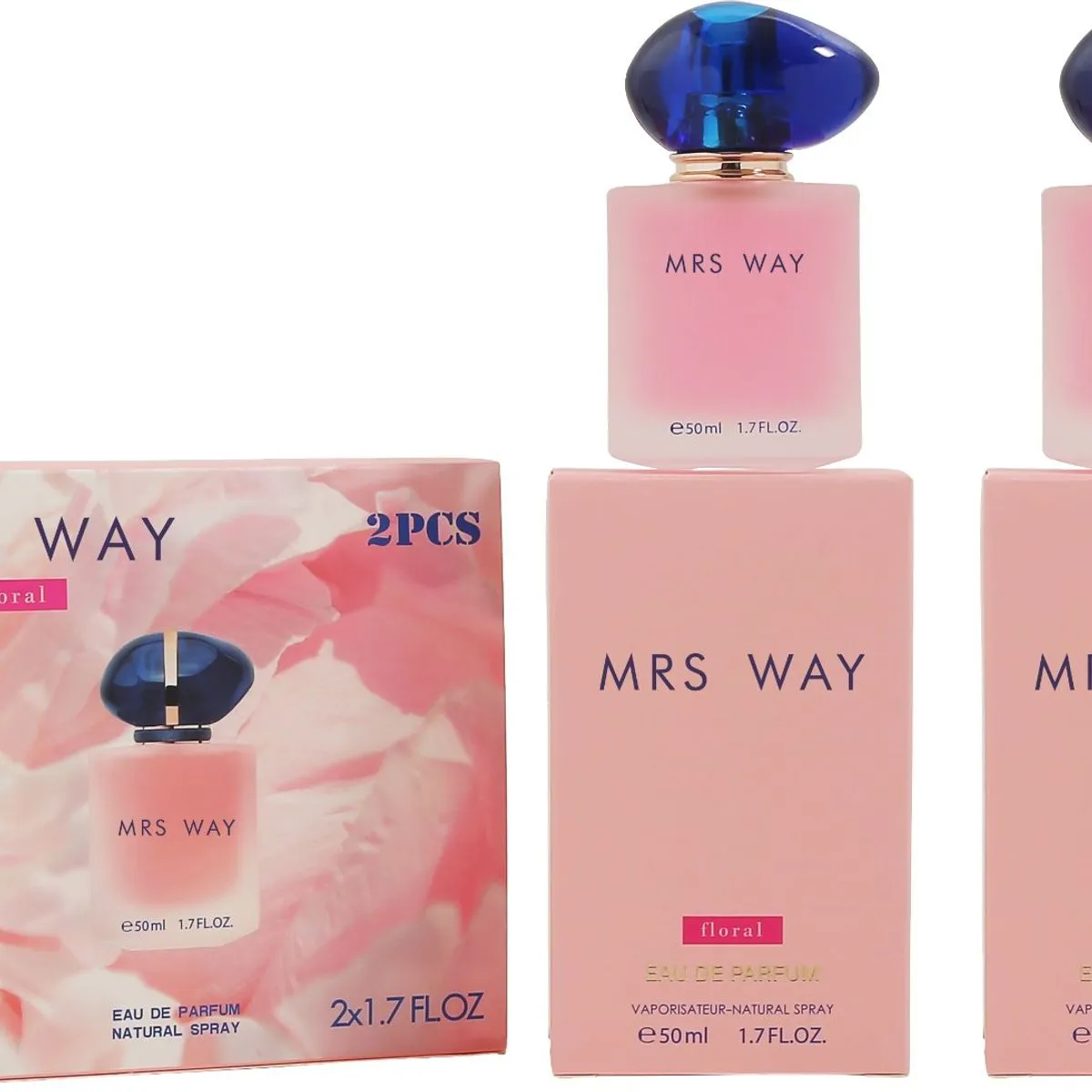 Zestaw Perfum Mrs Way Floral 2x50ml Eau de Parfum