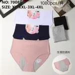Majtki damskie menstruacyjne XL-XXL-3XL-4XL, 5 szt.