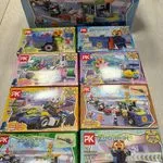 Zestaw klocków Zootopia PK - różne modele pojazdów