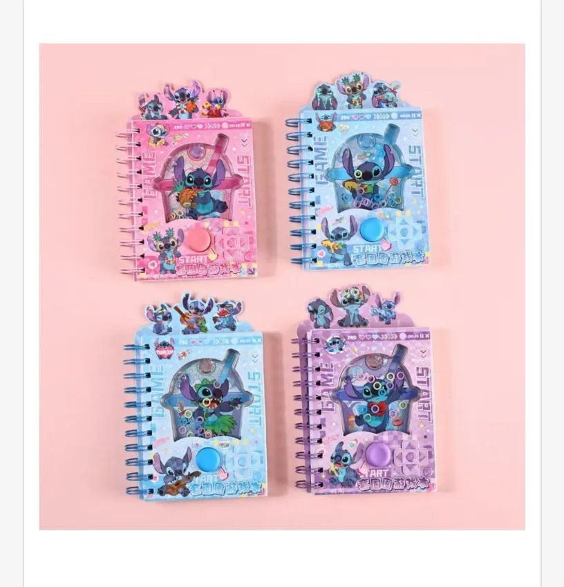 Naklejki Stitch Lilo & Stitch - zestaw 4 notesy mini