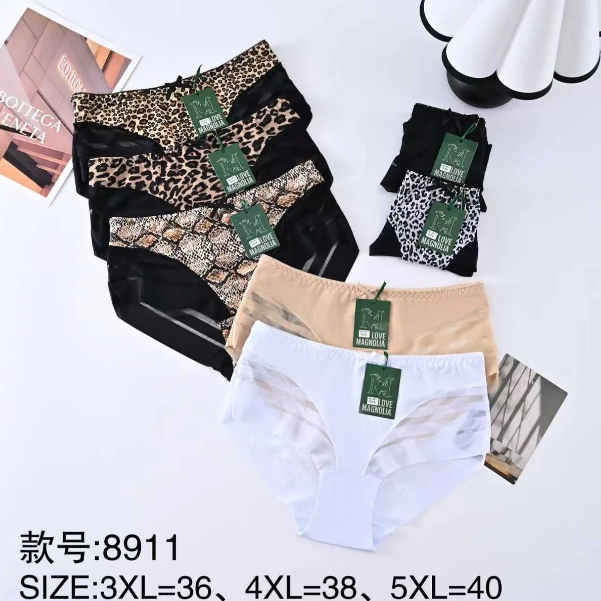 Majtki damskie XL-XXL-36/38/40 wzór 8911