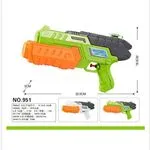 Pistolet na wodę 32 cm zielony-pomarańczowy-czarny