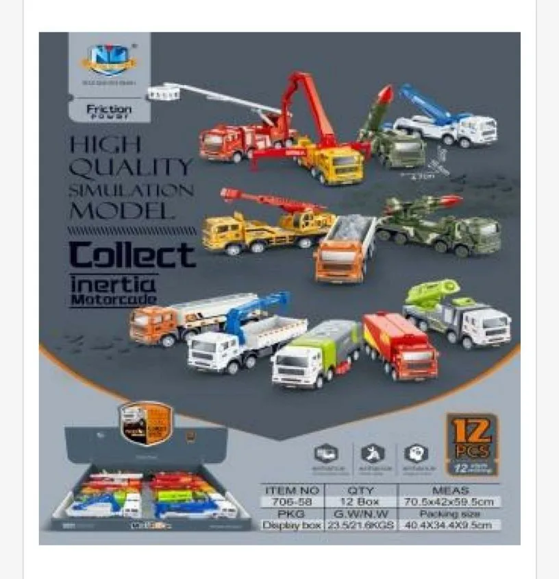 Zabawki Ineria Motocycle Friction High Quality Model