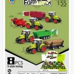 Zabawki Farm Truck Series 1:55 friction 8 szt mix
