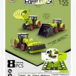 Zabawki Farm Truck Series ciągnik z ładowaczem 1:55