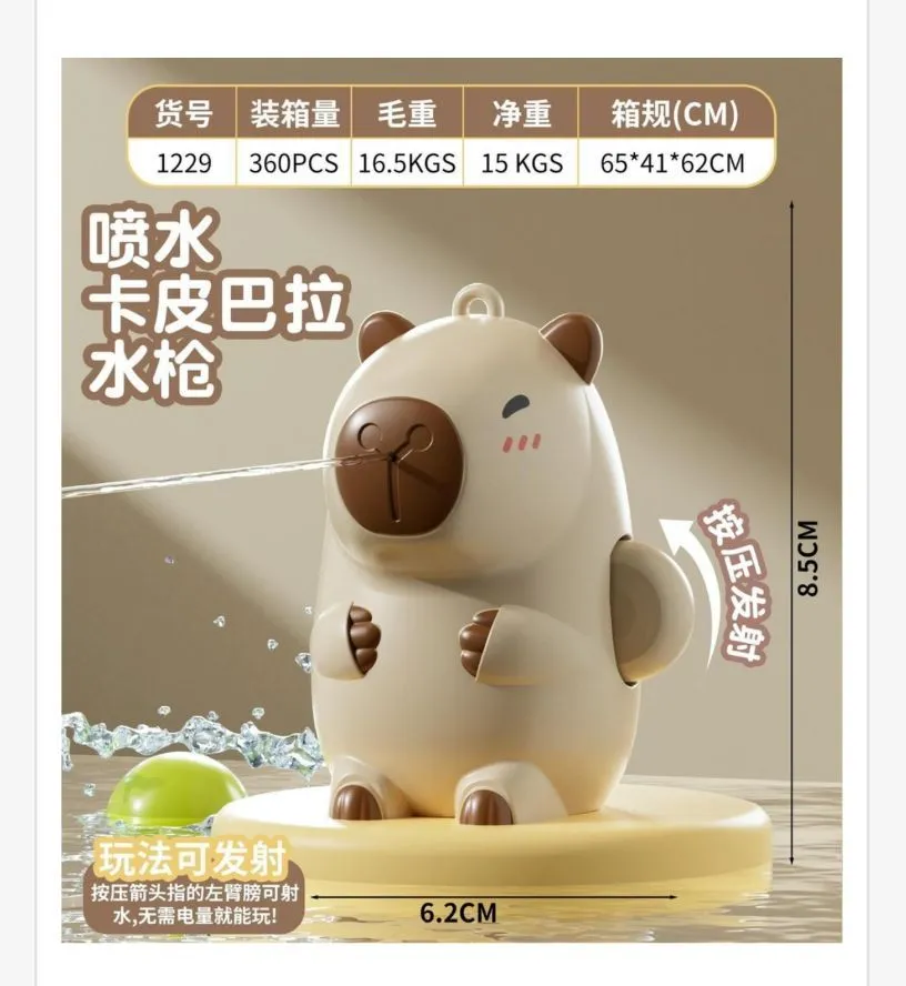 Pistolety Wodne Wodna Panda 6,2 cm