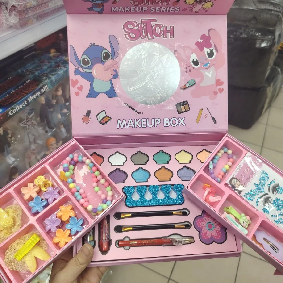 Zestaw Kosmetyczny Stitch Makeup Box dla Dzieci