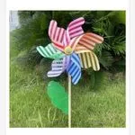 Wiatrak Plastikowy 24cm Wielobarwny