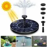 Pompa solarna fontanna do ogrodu stawu 2PCS