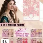 Paleta 3w1 do makijażu JSYVU ITEM NO.JSYU-802