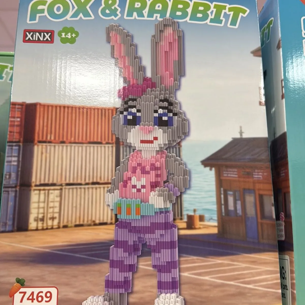 Klocki Fox&Rabbit 3512PCS