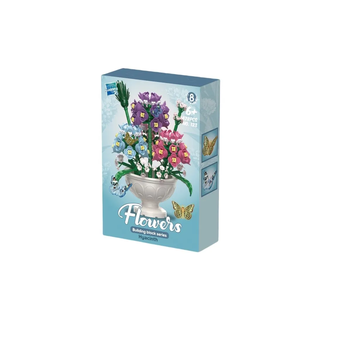Zestaw klocków LEGO Flowers Bouquet 6+ 117 elementów