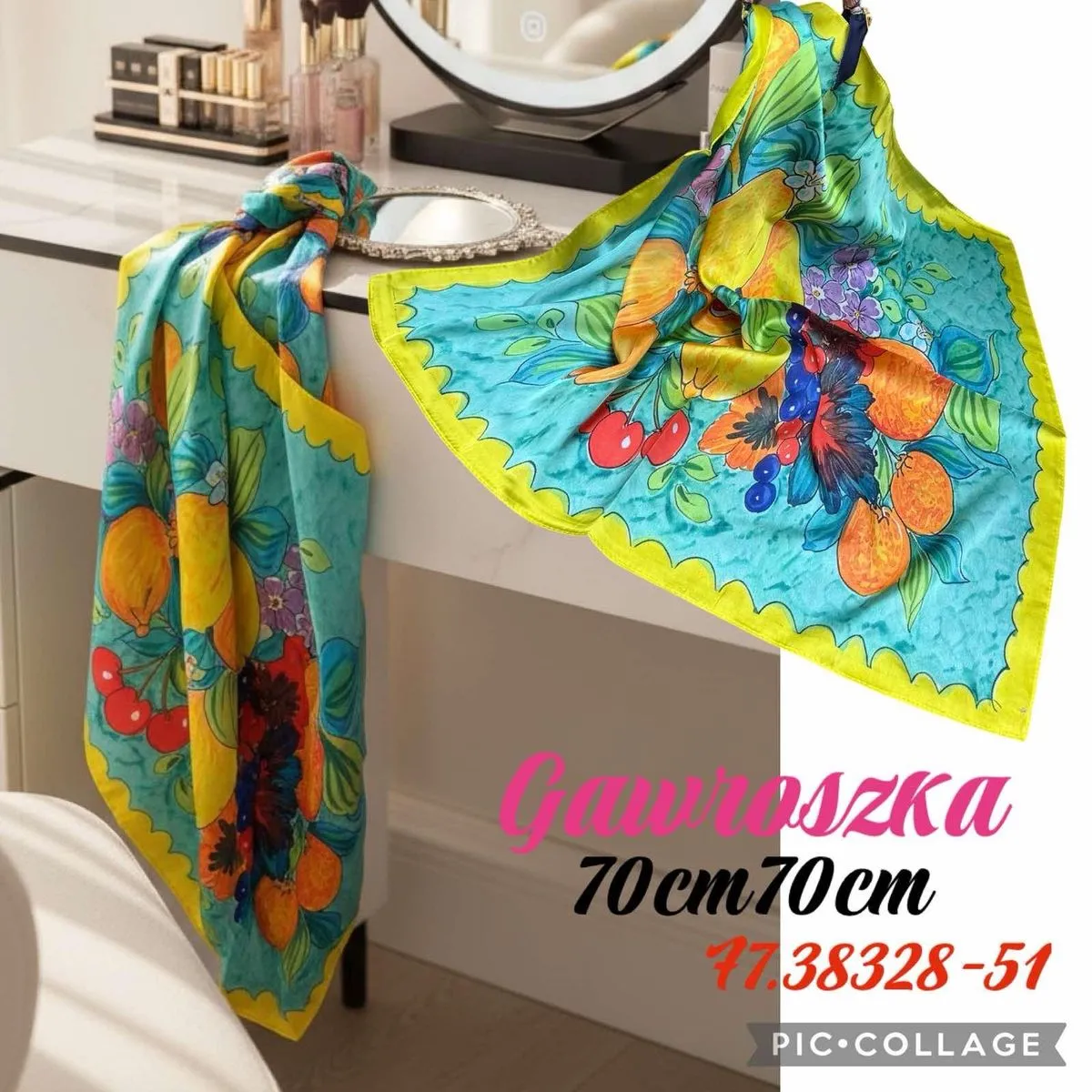 Chusta Damska Gawra Vaskka 70cm x 78cm