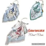 Chusta Damska Kwiatowa 70cm x 70cm Gavr-oszka