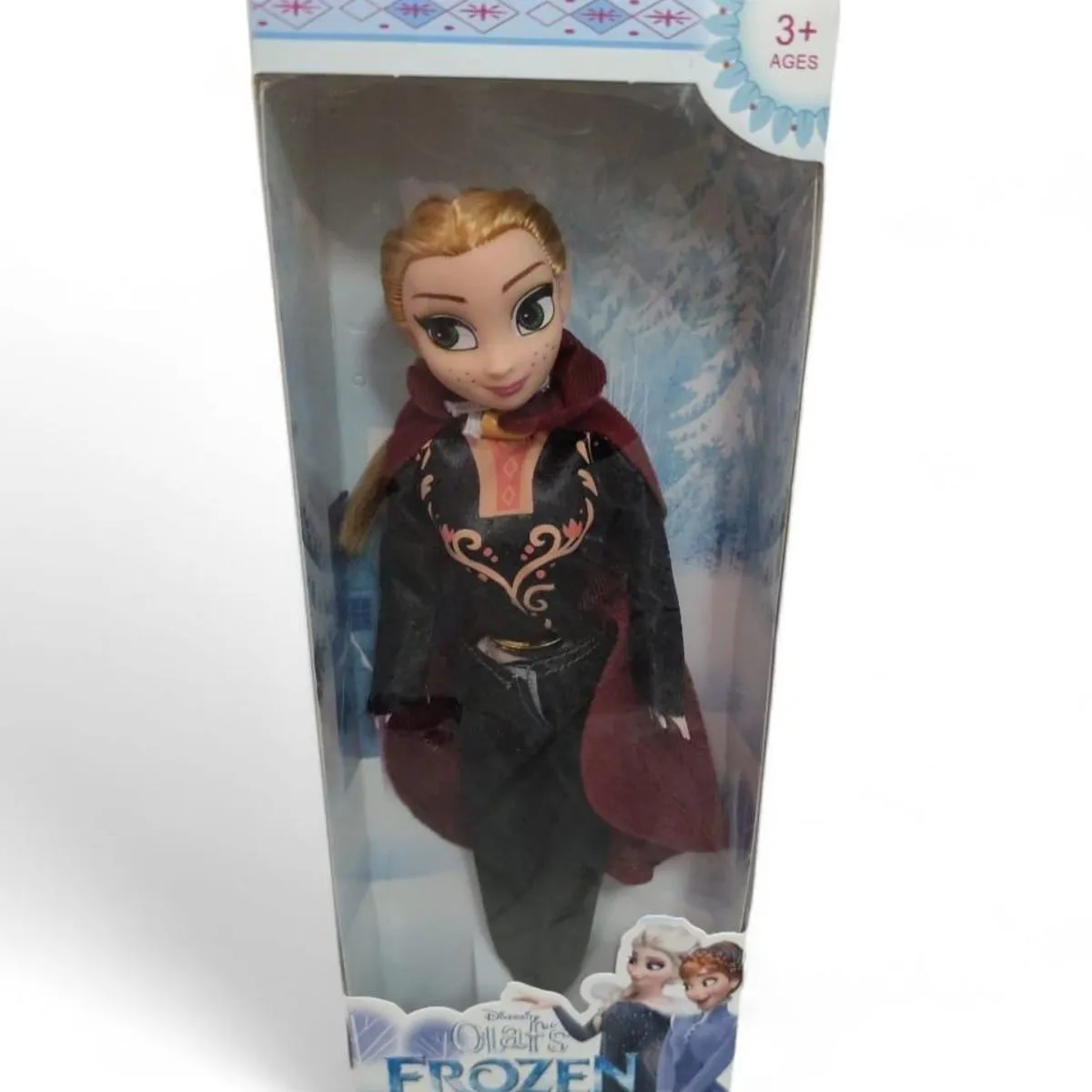 Lalka Frozen Anna z płaszczem 3+