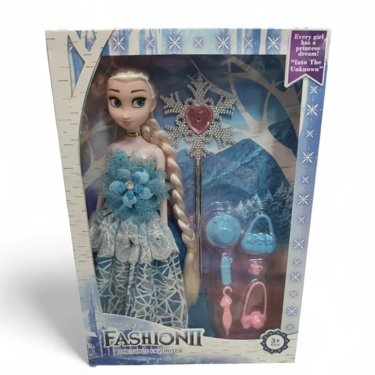 Lalka Frozen Elsa z akcesoriami Fashion 1st Fashioni