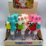 Bubble Fan Mini Wentylator Ręczny z Bankami Mydlanymi
