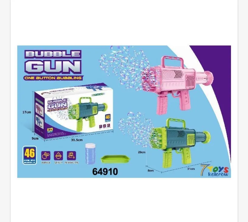 Pistolet do Baniek Mydlanych One Bubble Gun 64910