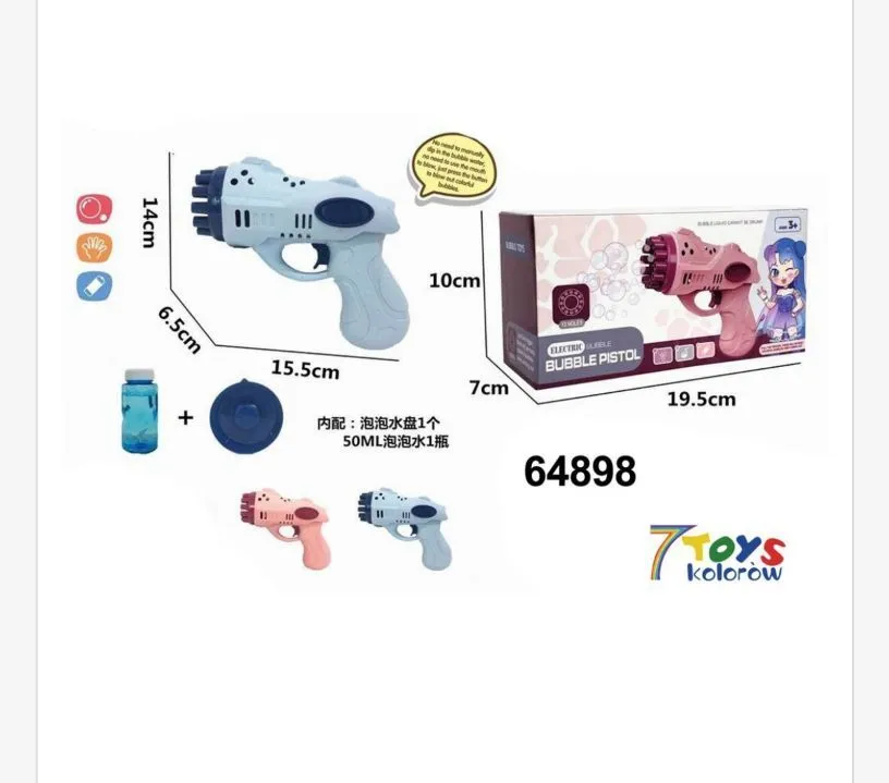 Pistolet do Baniek Mydlanych Kelerow 64898