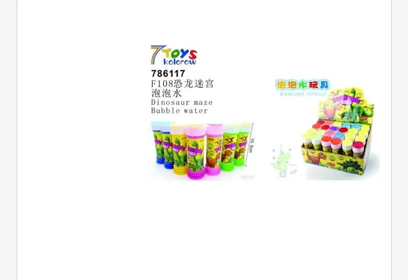 Płyn do Baniek Mydlanych 7TOYS kolorowe tubki