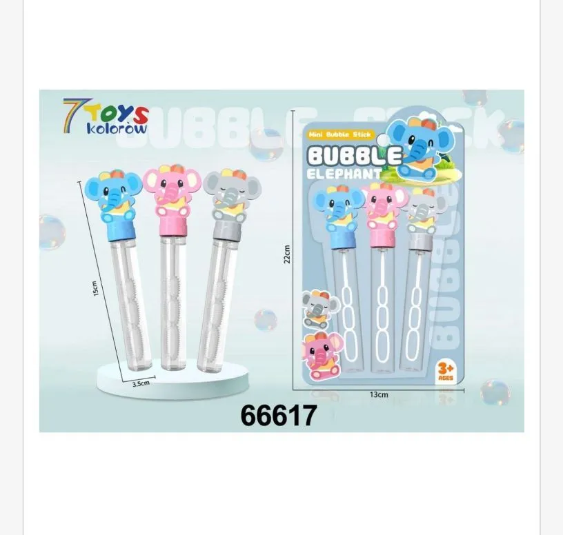 Różdżka do Baniek Mydlanych Słonecznik 3PCS