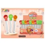 Różdżka do Baniek Mydlanych Mini Fruit Party 3PCS