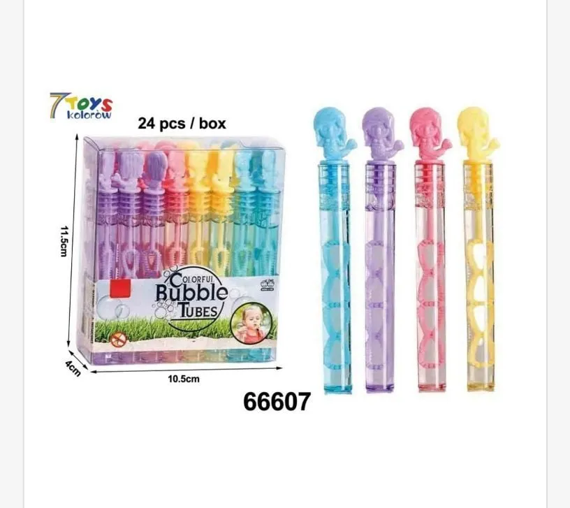 Różdżka do Baniek Mydlanych Kolorowe 3PCS 10cm