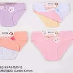 Majtki dla dziewczynek BISTRA 3-5/5-8/10-12 lat Carded Cotton