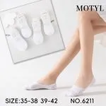 Skarpetki damskie motyle białe rozmiar 35-38/39-42