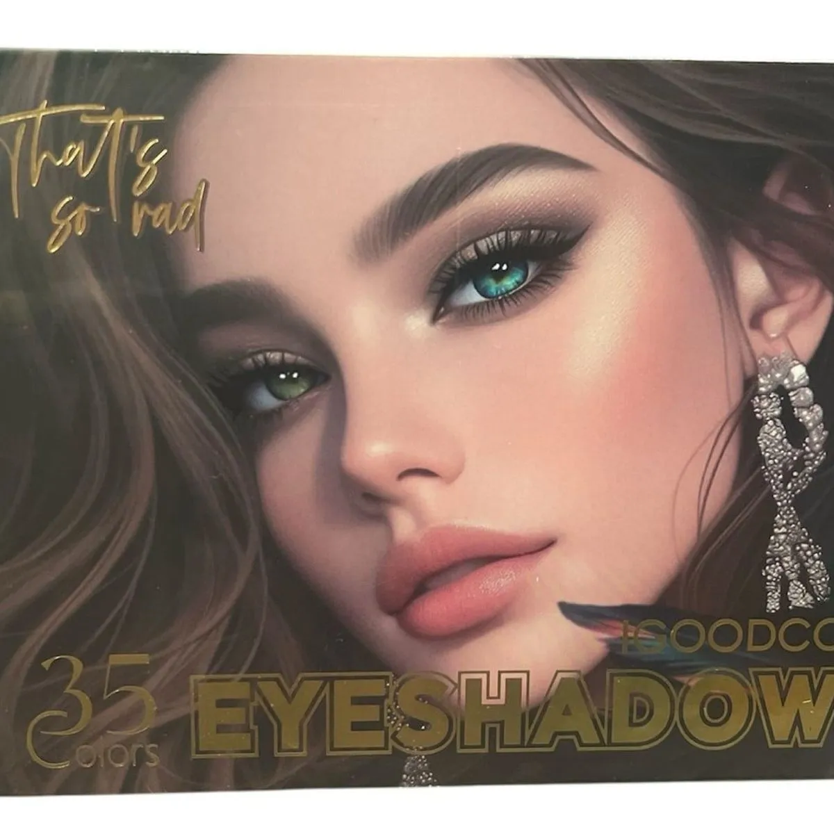 Paleta cieni IGOODCO Eyeshadow 35 kolorów That's so bad