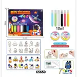 Zestaw DIY Colorful Adhesive Painting 3D Kosmos 24,5x19,5cm