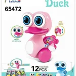 Nakręcana Kaczka Duck Muzyk 8.5cm 12szt 12 kolorów