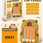 Konsola do Gier Kapibara Muzyczna 15cm - Gra Zręcznościowa 7 TOYS