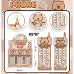 Telefon Zabawkowy Puzzle Kapibara 18.2cm Interaktywny 12szt