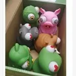 Zabawki Squeeze Animal Gniotki z Wyskakującymi Oczami 12 szt.