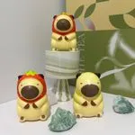 Zabawki Squeeze Toys Kapibara Gniotki w Owocowych Czapkach 12szt