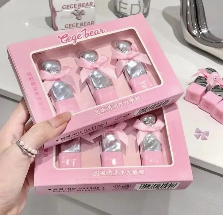 Zestaw Pomadek Utleniających Coco Gege Bear 12 szt