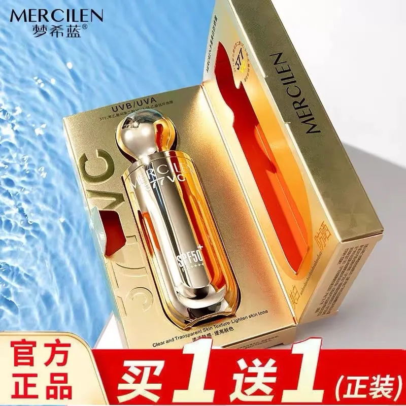 Krem Przeciwsłoneczny MERCILEN SPF50+++ 377 VC Złoty
